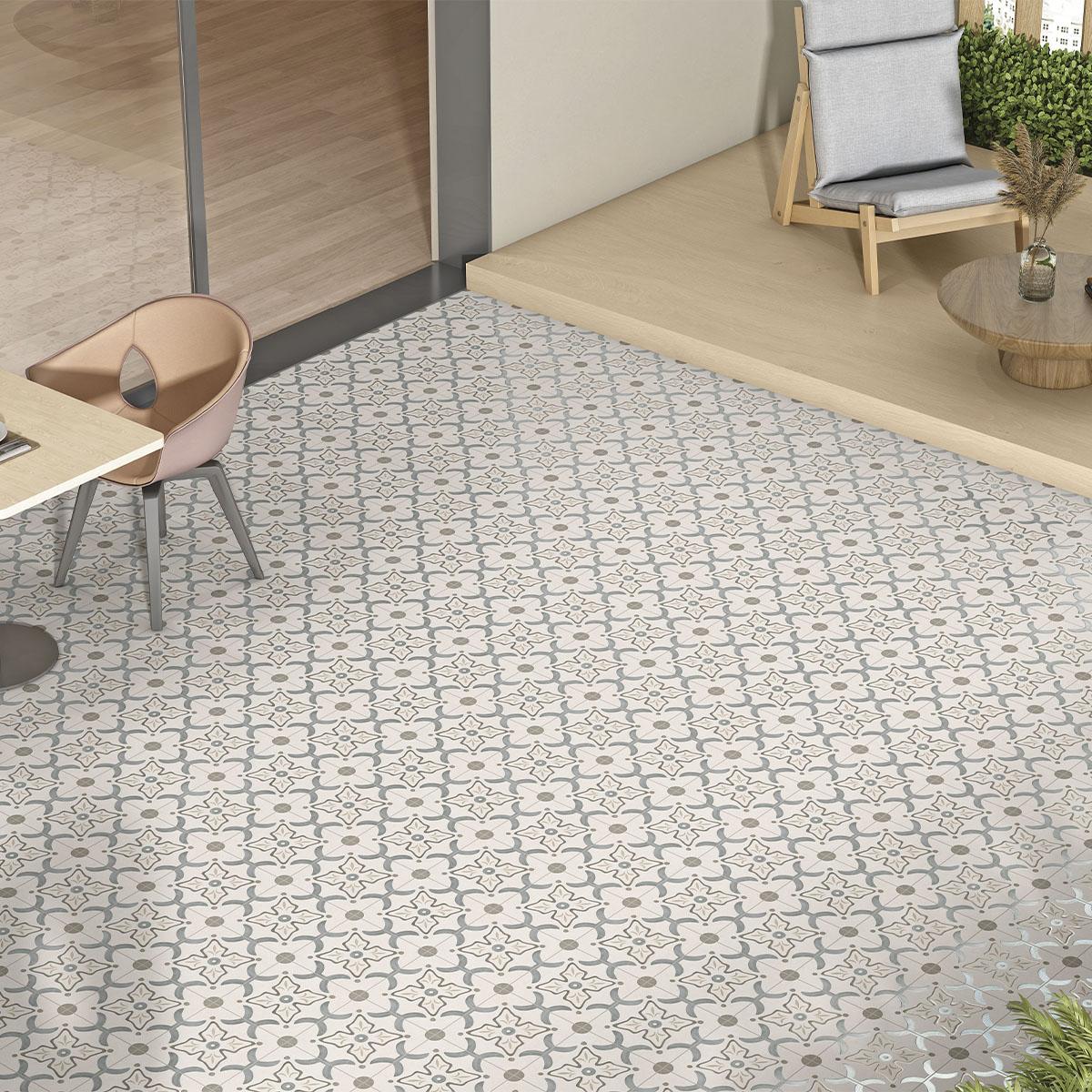 Керамогранит Motto Вельвет Taupe Decor 3 20x20 арт. N100193