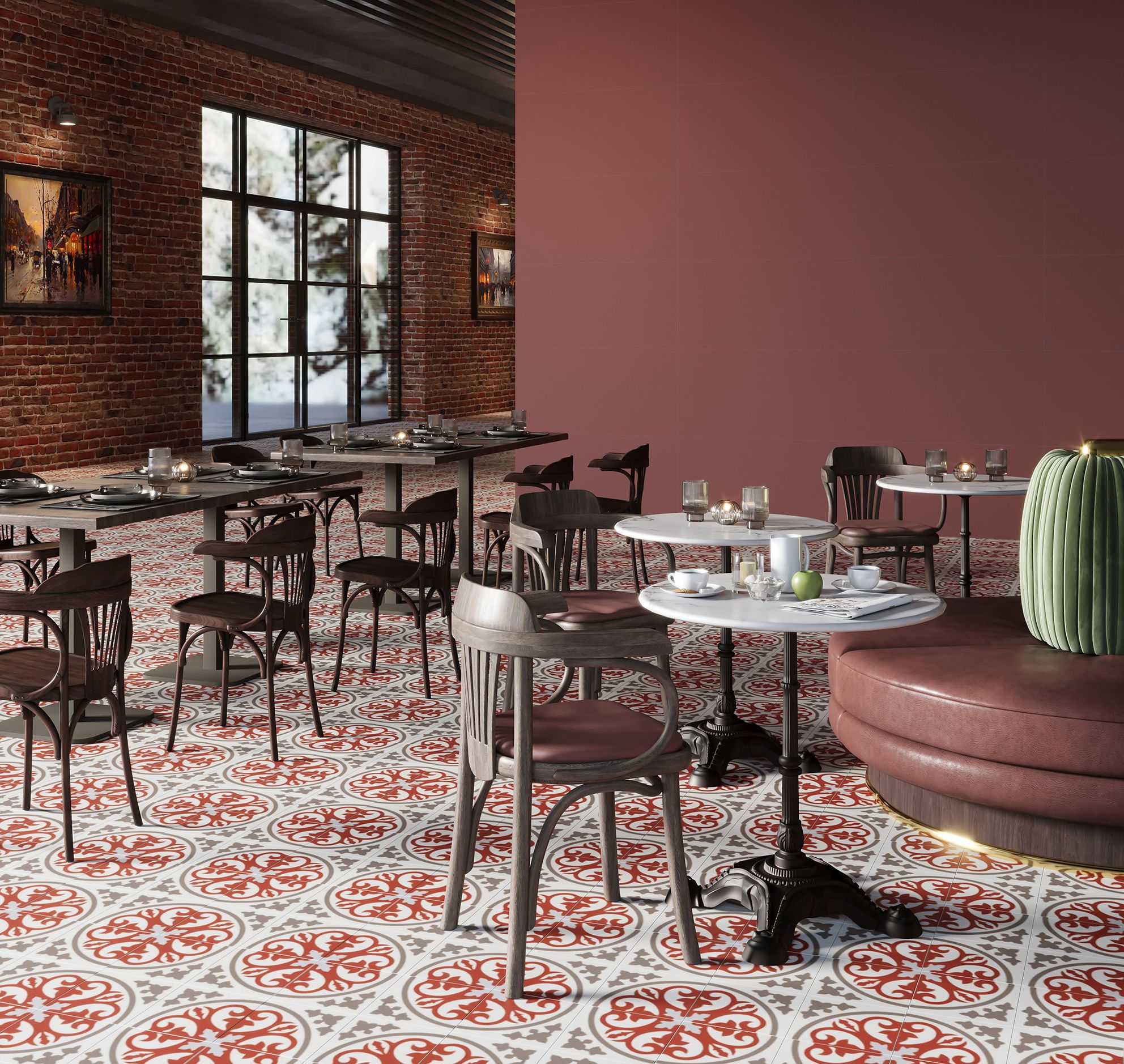 Керамогранит, IBIS 20x20, Siena