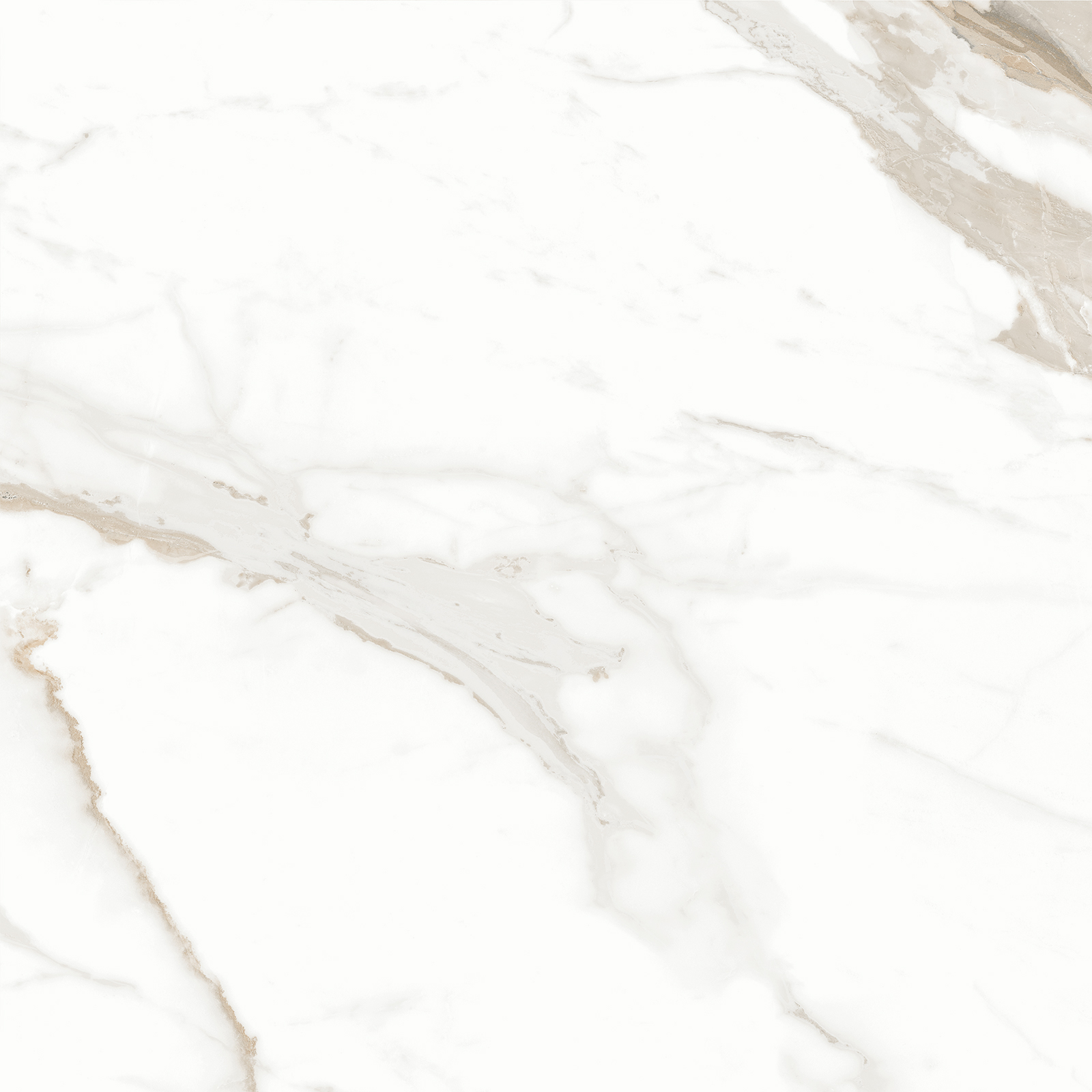 Керамогранит Калакатта Голд / Calacatta Gold GFU6060CLG04R 60x60 Alma Ceramica