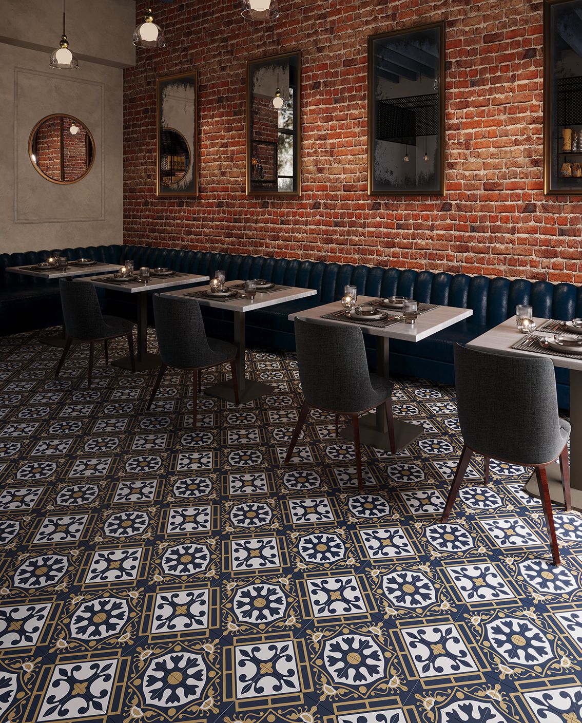 Керамогранит, LION 20x20, Siena