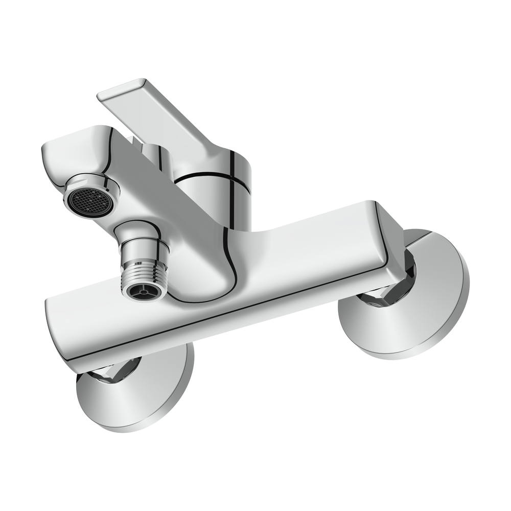 Смеситель для ванны VIBE с лейкой хром