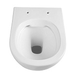 Унитаз ABBER Bequem AC1103 подвесной белый, безободковый-3
