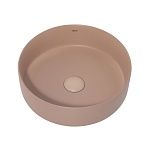 Раковина накладная ABBER  Bequem AC2108MBB бежевая матовая-3