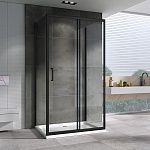 Душевой уголок ABBER Schwarzer Diamant AG30100B-S90B-S90B-2