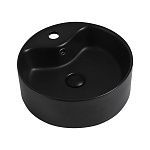 Раковина накладная ABBER Bequem AC2104MB черная матовая-2