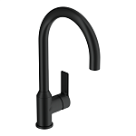 Смеситель для кухни VIBE черный-2