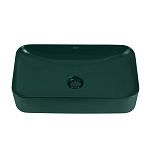 Раковина накладная ABBER Rechteck AC2204MDG зеленая матовая-3
