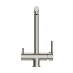 Смеситель для кухни CREA однорычажный с подключением фильтра сатин-4