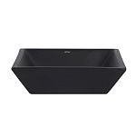 Раковина накладная ABBER Rechteck AC2214MB черная матовая-2