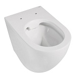 Унитаз ABBER Bequem AC1111 приставной белый, безободковый-8