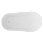 Акриловая ванна ABBER AB9445MW белая матовая-5