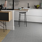 Плитка керамическая напольная 23200 CHEVRON Gris Mate LEFT 9х20,5 см-2