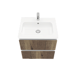 Тумба подвесная ELECTRA 60 под умыв-к Creavit Ideal 60, дуб Рока, LE-WCAB-60-222-2