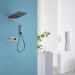 Душевая система ABBER Rund AF8752NG скрытого монтажа без излива, термостат, никель-2