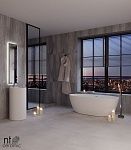 Керамогранит NTT996040M Cemento Bianco Mat 60x60-5