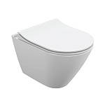 Подвесной унитаз CITY SMART Clean On DPL EO slim LP