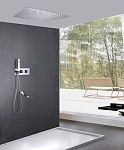 Душевая система ABBER Daheim AF8254 скрытого монтажа с изливом, термостат, хром-2