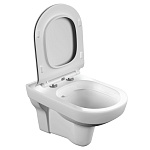 Подвесной унитаз CITY Clean On DPL EO slim-4