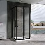 Душевой уголок ABBER Schwarzer Diamant AG02080BH-S80B-2