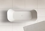 Ванна из искусственного камня ABBER Stein AS9609 белая матовая-3