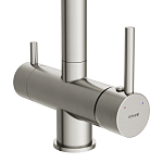 Смеситель для кухни CREA однорычажный с подключением фильтра сатин-3