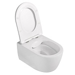 Унитаз ABBER Bequem AC1104 подвесной белый, безободковый-6