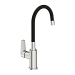 Смеситель для кухни MODUO с гибким изливом хром-5