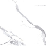 Calacatta Splendid Silver Керамогранит белый 60х60 Полированный-7