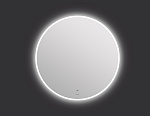 Зеркало ECLIPSE Fusion 80x80 с подсветкой круглое-2