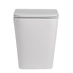 Унитаз ABBER Rechteck AC1211 приставной белый, безободковый-6