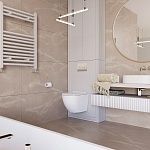 Керамогранит Soft Beige Stone Satin Carving-2