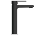 Смеситель BRASKO BLACK высокий для раковины с клик-клак-4