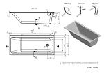 Ванна прямоугольная CREA 180*80-4