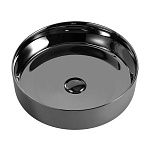 Раковина накладная ABBER Bequem AC2109GS серебро-3