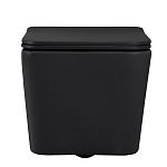 Унитаз ABBER Rechteck AC1201MB подвесной черный матовый, безободковый-6