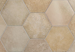Heritage Equipe Плитка керамическая напольная 24955 HERITAGE HEXÁGONO Wheat 17,5х20 см плитка шестиугольник, шестигранник