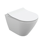 Подвесной унитаз CITY SMART Clean On DPL EO slim LP