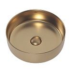 Раковина накладная ABBER Bequem AC2108MMG золото матовое-3