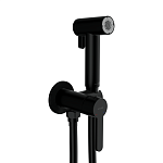 Смеситель с гигиеническим душем OLIVA черный