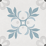 Гранит керамический 36518 SIROCCO BLUE GARDEN 22,3х22,3х0,9 см