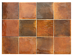 Плитка керамическая настенная 30018 HANOI Burnt Red 10x10 см (98 кор./палл.)