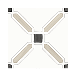 Гранит керамический 31080 TANGER Sand Cross 12,3x12,3 см