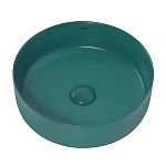 Раковина накладная ABBER Bequem AC2108MBG темно-зеленая матовая-2