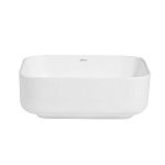 Раковина накладная ABBER Rechteck AC2211MW белая матовая-3