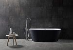 Акриловая ванна ABBER AB9216-1.7MB черная матовая-2