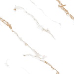 Calacatta Sharp Gold Керамогранит белый 60х60 Полированный-6