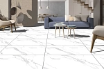 Керамогранит AM22-16 Elite Satuario серебристо белый мрамор 120х60-3