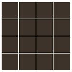 Фальш-квадрат плитка-модуль шоколад (006) 60*60, Keramark