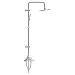 Душевая система VIBE хром-8