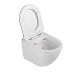 Комплект подвесной унитаз ABBER Bequem AC1100 белый с инсталляцией AC0105 и кнопкой AC0121 хром-5